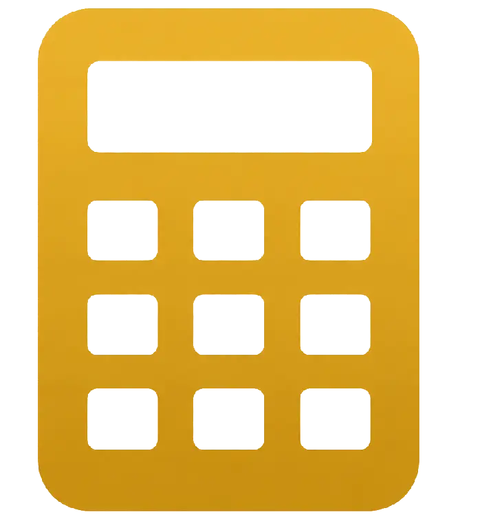 Calculator icon representing accounting services