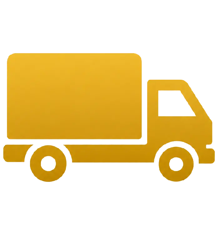 Delivery truck icon representing transportation services