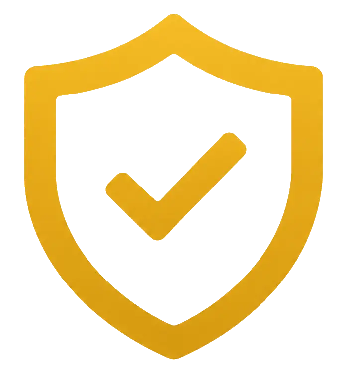 Shield icon representing business protection services