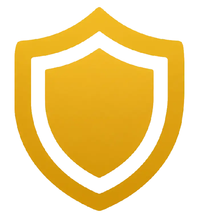 Shield icon representing business protection services